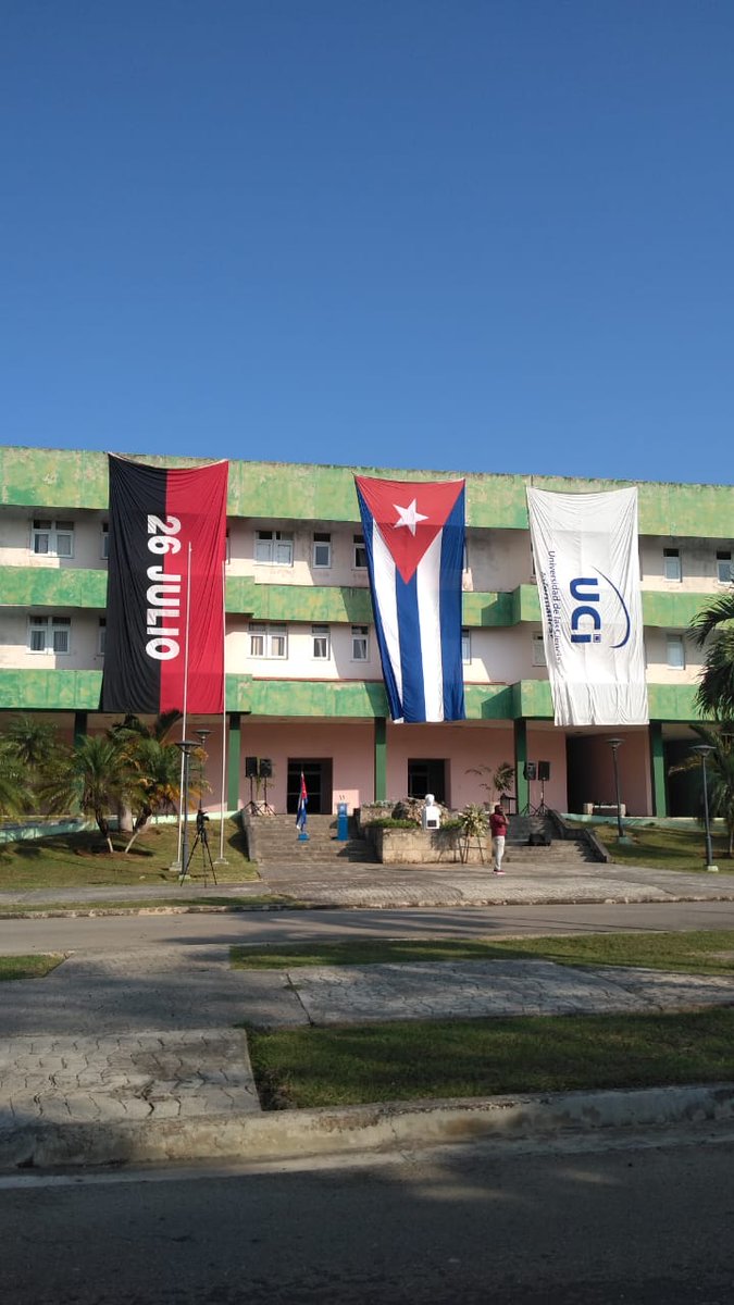 La <a href="/universidad_uci/">Universidad de las Ciencias Informáticas</a> celebra el #26DeJulio con firmeza y apoyo incondicional a su Revlución. #Cuba #MiMoncadaHoy y por siempre. <a href="/universidad_uci/">Universidad de las Ciencias Informáticas</a> <a href="/dellylien1/">Delly Lien González</a> <a href="/nataliauci16/">Natalia 🇨🇺</a> <a href="/raydelmp/">Raydel Montesino Perurena</a> <a href="/silvano_Cuba/">Silvano Merced Len</a> <a href="/niurvis79/">Niurvis</a> <a href="/alicia_senra/">Alicia Senra Mugica</a> <a href="/rislaidy/">Rislaidy Pérez Ramos 🇨🇺</a>