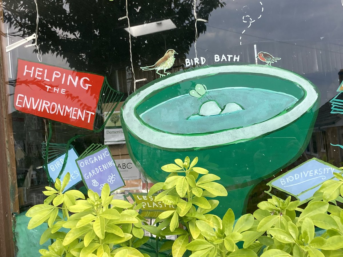 ChloeRebeccaRey's tweet image. Love this #WildWorldHeroes window display at Tetbury Library #SummerReadingChallenge #LibraryBingo