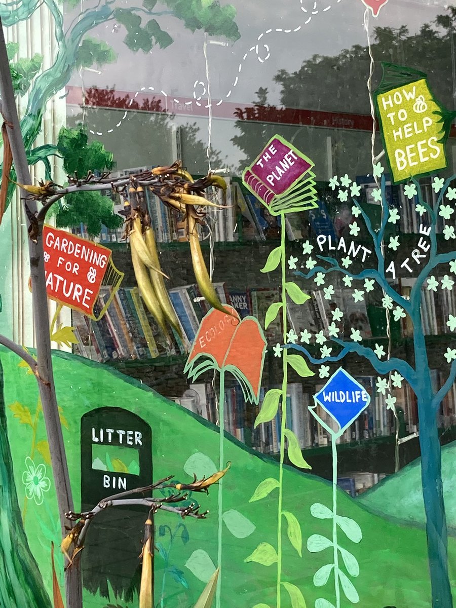 ChloeRebeccaRey's tweet image. Love this #WildWorldHeroes window display at Tetbury Library #SummerReadingChallenge #LibraryBingo