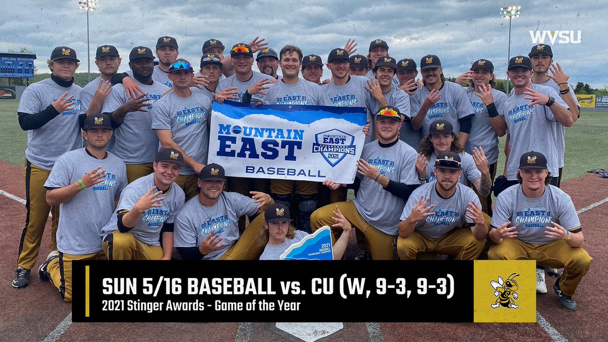 Game of the Year:
⚾ MEC Championship vs. Concord
#2021StingerAwards