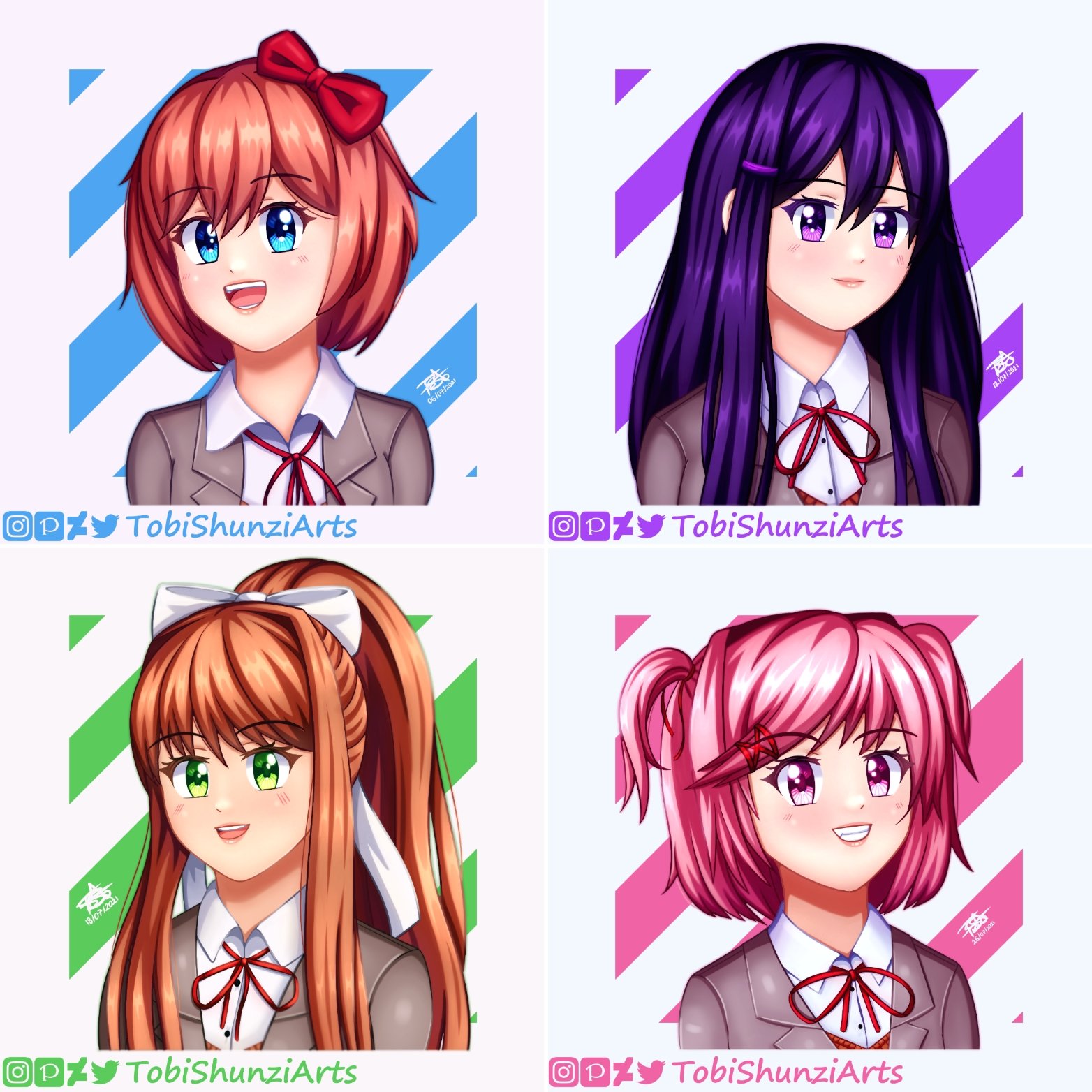 Doki Doki Literature Club Characters