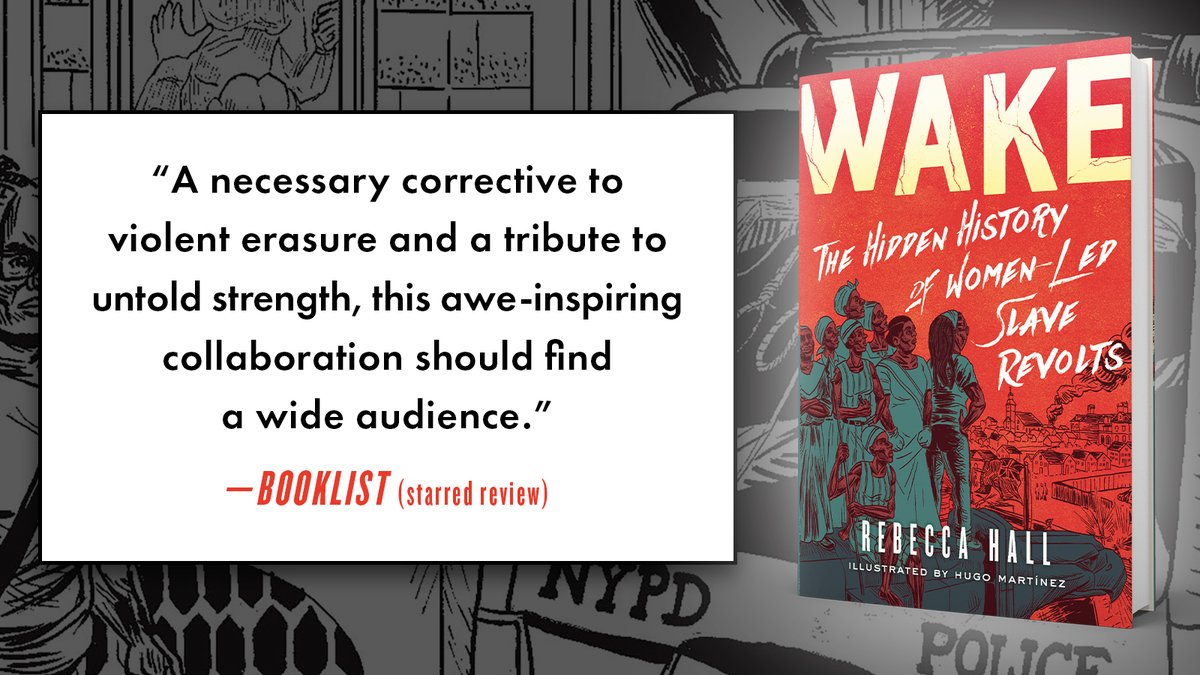SimonBooks's tweet image. Part graphic novel, part memoir, Wake is an imaginative tour-de-force that tells the story of women-led slave revolts and chronicles scholar Rebecca Hall’s efforts to uncover their history bit.ly/3bjcgHr