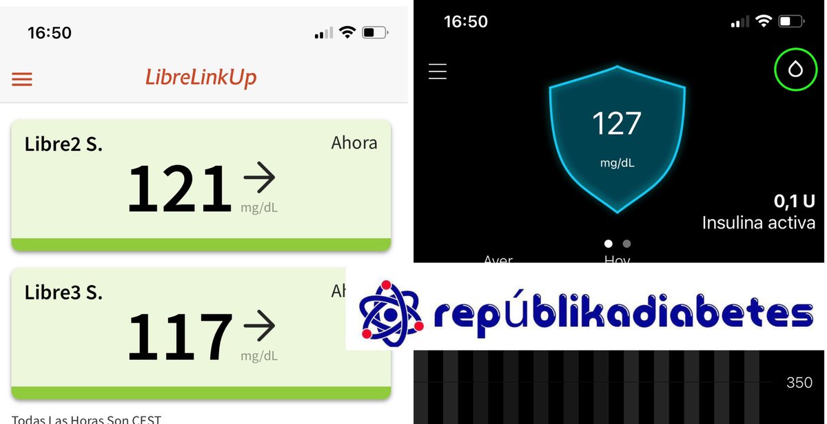 Libre3 vs libre2 y como bonus vs guardian 3! No me caben más sensores en los brazos !! #diabetESP #diabetestipo1 #cgmparatodos #FreeStyleLibre