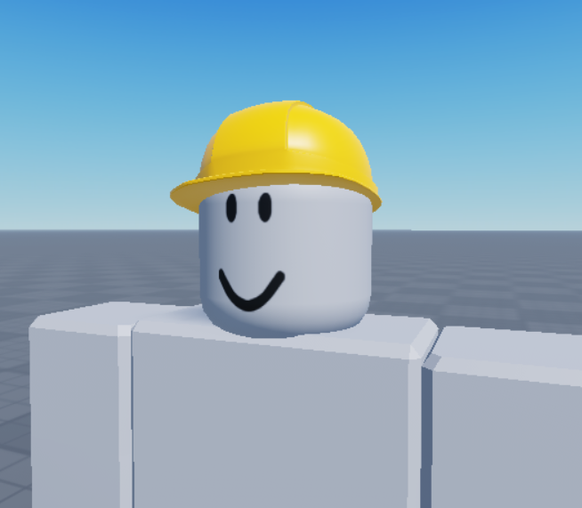 I made my first Roblox hat!