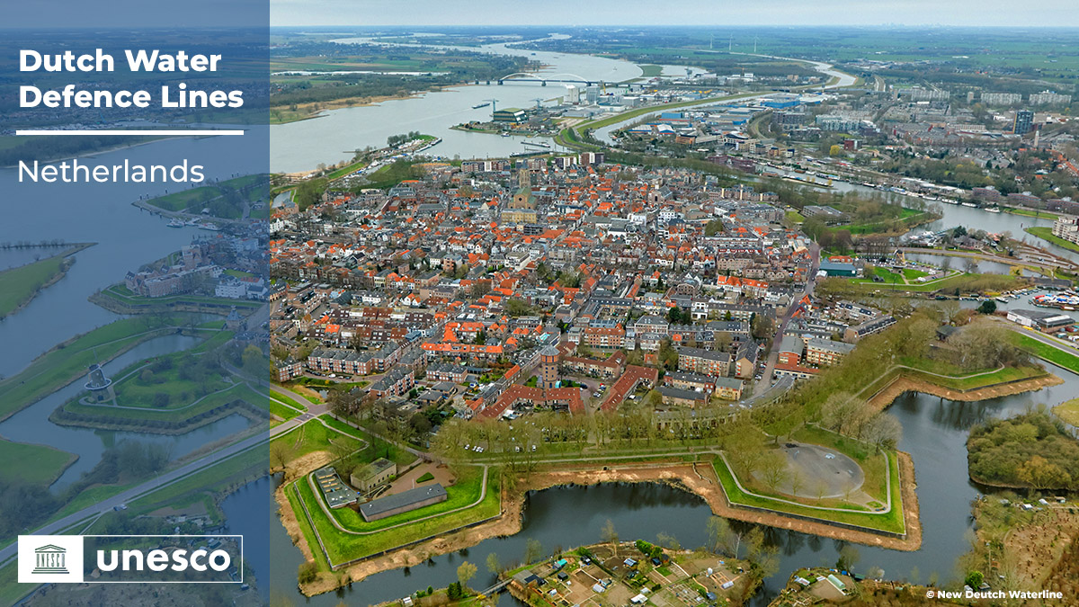 🔴BREAKING!
 
The Dutch Water Defence Lines [extension of “Defence Line of Amsterdam”, inscribed in 1996], just inscribed on the #WorldHeritage List. Congratulations #Netherlands🇳🇱!
 
ℹ️ en.unesco.org/whc #44WHC