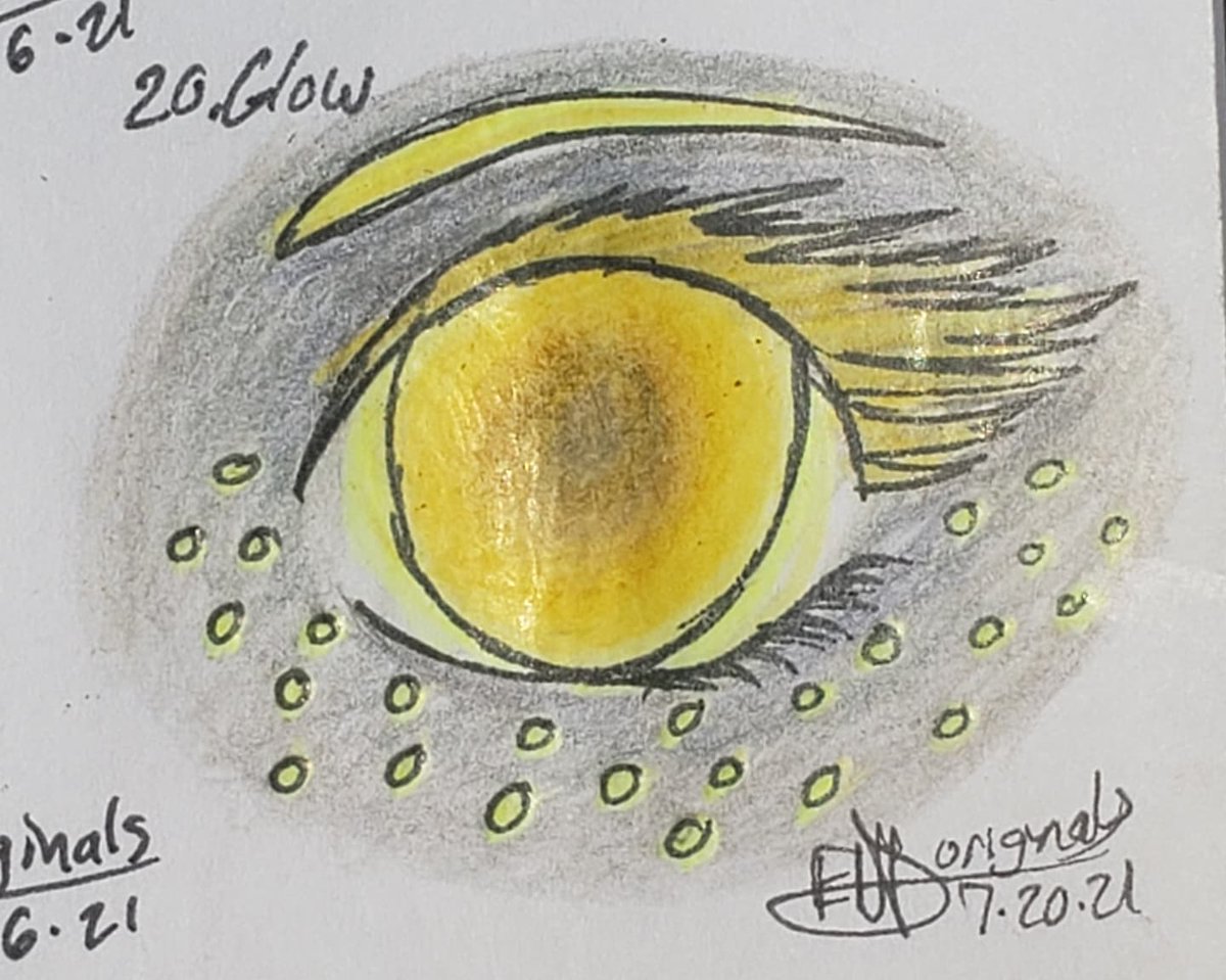 MagicCakez's tweet photo. Day 20: Glow

I feel like trying to make a glowing object with pencils is harder than with markers or digital but no worries I'm gonna be saving up to get an iPad pro for digital art 

#traditionalart #color #sketches #endsocs #juleye #juleye2021 #eyestrain #golden #glow https://t.co/lcbAVoxAFB