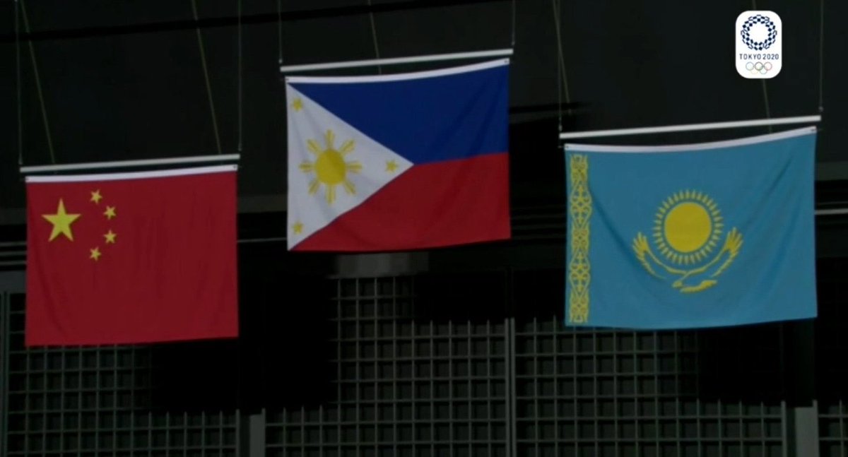 LOOK: Pilipinas, tinalo ang China 🇵🇭

Congratulations, Hidilyn Diaz!