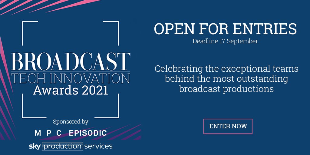 Broadcast Tech Innovation Awards tweet media