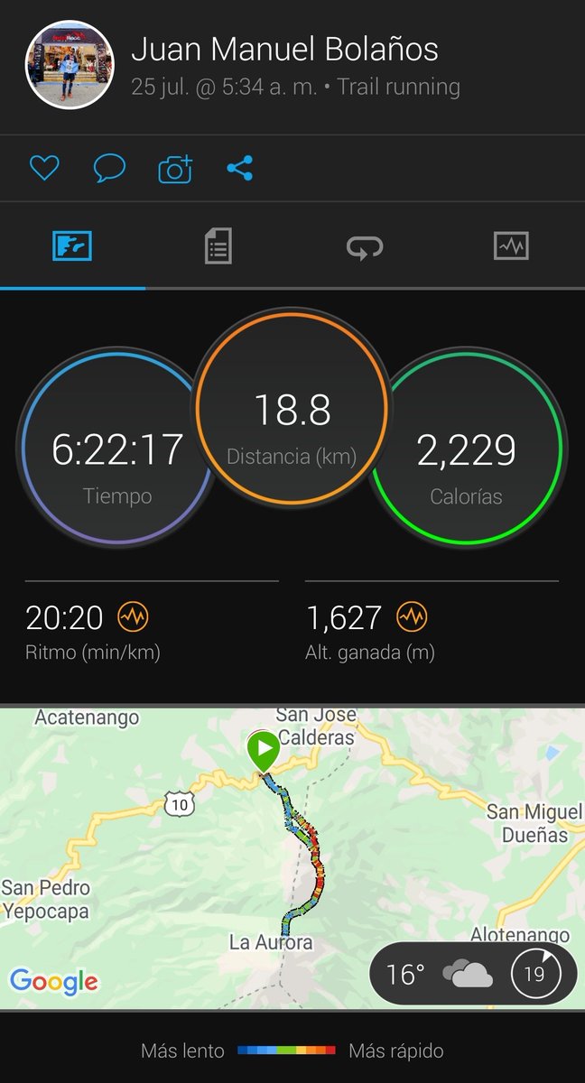 aRQui_JuaNMa's tweet photo. Seguimos con la mirada puesta en eso 77K de la UTG, ayer Volcan De Fuego por Acatenango... #UTG77K #TimeToPlay #TrailRunning https://t.co/zDhtfTPqhD