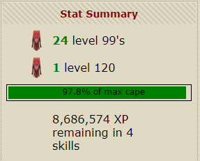 Odiras_RS's tweet photo. Slowly trying to max my Hardcore ironman. Getting closer every day. https://t.co/XNWqmwOynh