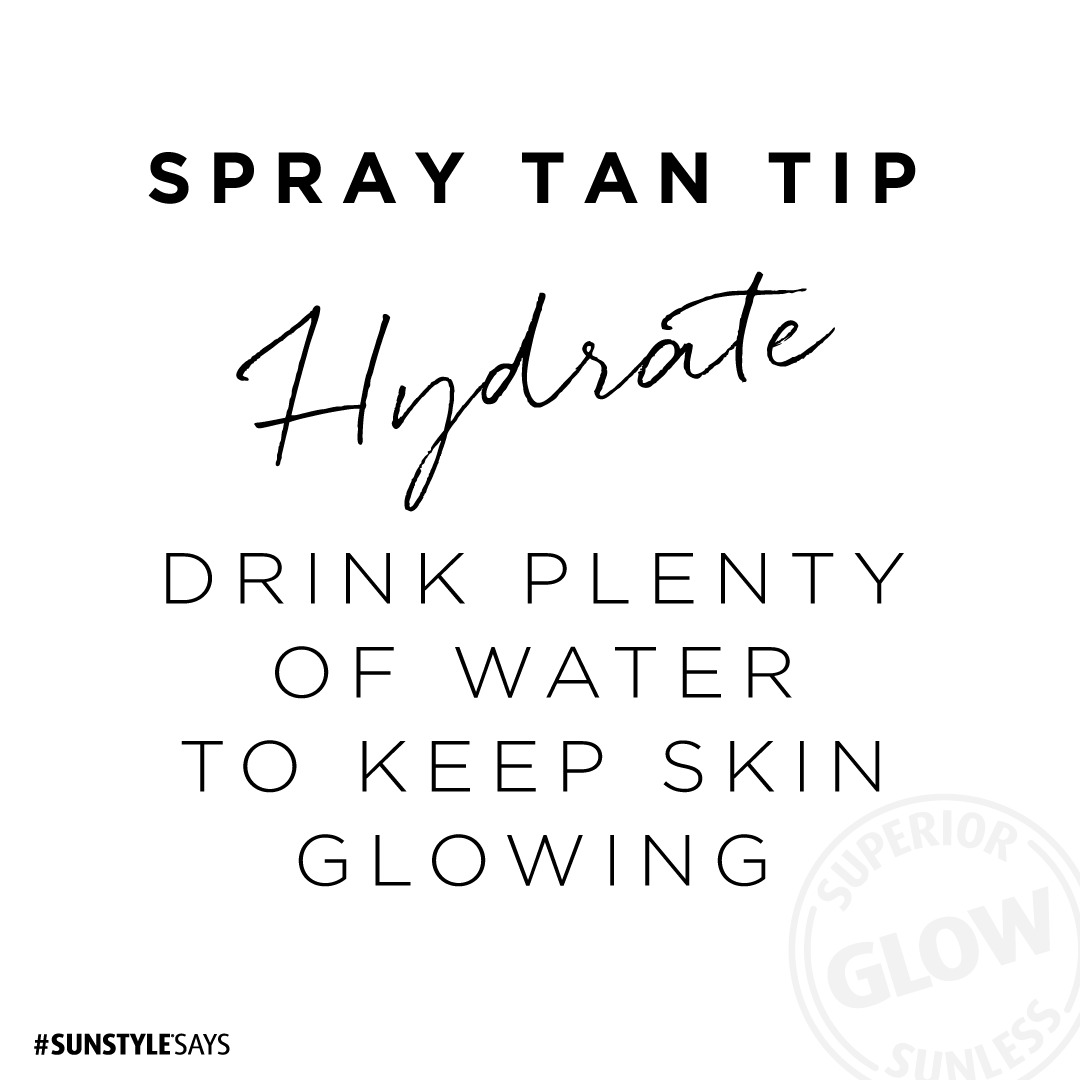 #spraytanning #sunstylesunless #sunstyle #spraytantip #hydrate #glow #sunless #sunlesstanning #hydration