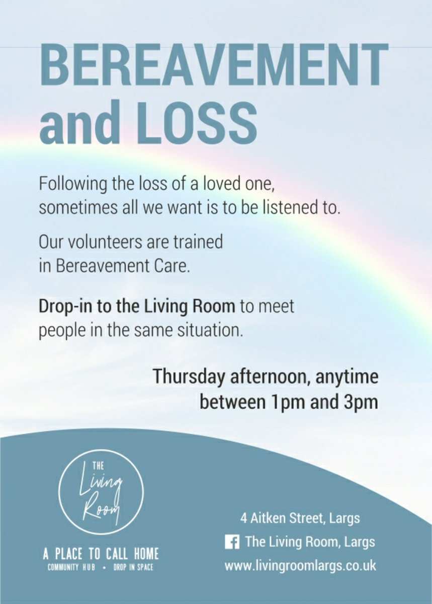 Our bereavement support group starts this Thursday. #support #community #confidential #bereavementcare
