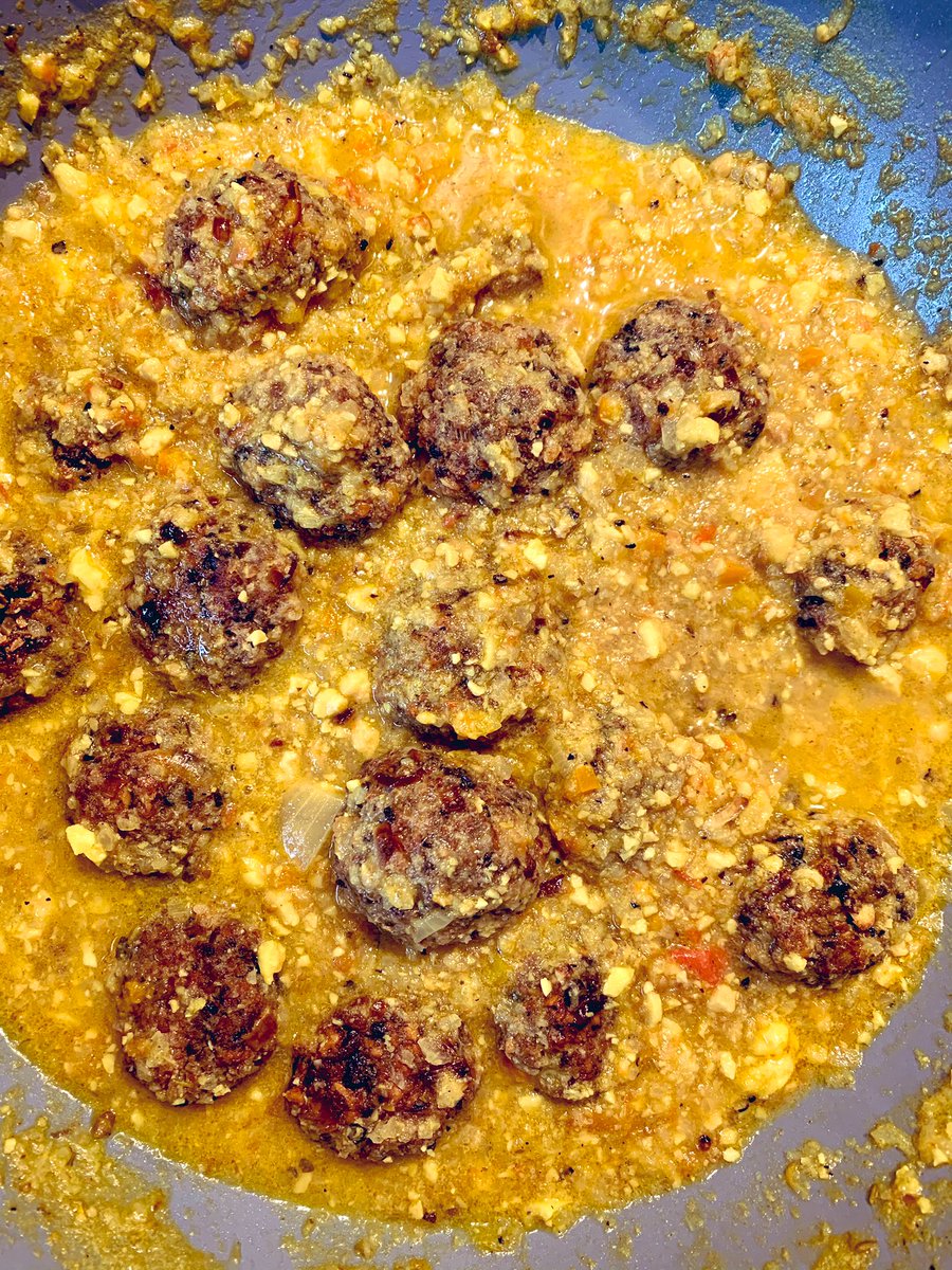 🥭 (@mdalegata) on Twitter photo Love this <a href="/ottolenghi/">Ottolenghi</a> dish, Tofu Meatball Korma, from the Flavour cookbook. Tastes so delicious even if I forgot the red onion! #homecooking #cooking #foodie #ottolenghi #Vegan Love this <a href="/ottolenghi/">Ottolenghi</a> dish, Tofu Meatball Korma, from the Flavour cookbook. Tastes so delicious even if I forgot the red onion! #homecooking #cooking #foodie #ottolenghi #Vegan