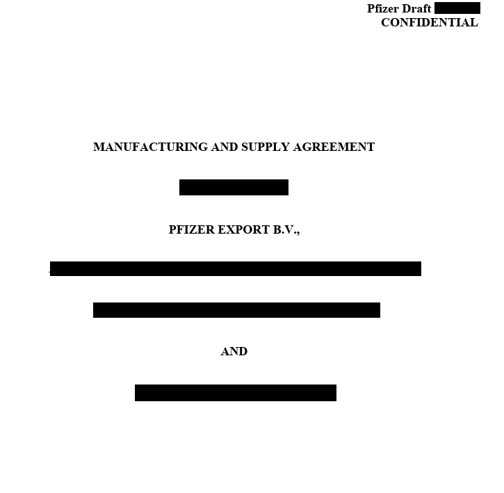 PFIZERLEAK: EXPOSING THE PFIZER MANUFACTURING AND SUPPLY AGREEMENT.

(thread)

Background:
Pfizer has been extremely aggressive in trying to protect the details of their international COVID19 vaccine agreements.

Luckily, I've managed to get one.

#PfizerLeak
#Pfizer