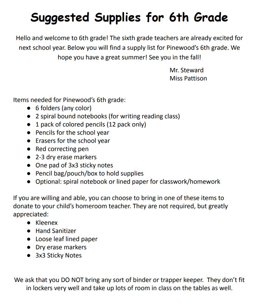 Pinewood Elementary tweet media