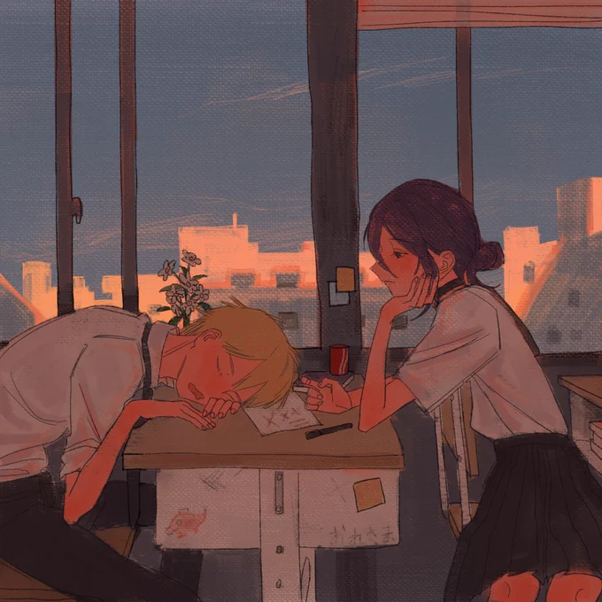 #chainsawman 
夕凪 