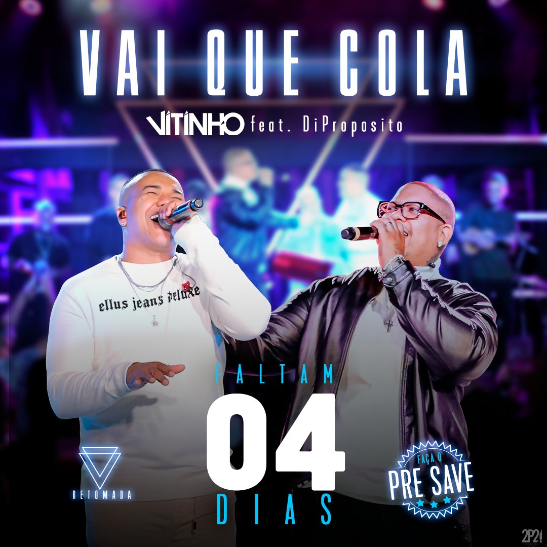 CantorVITINHO's tweet photo. Já fez a pré-save pra concorrer ao casado personalizado VITINHO? 
Não esquece de fazer a pré-save hein! Corra pro link: https://t.co/mI1XkZEu2p. 

#VITINHO #PréSave #VaiQueCola #DVDRETOMADA #DiProposito https://t.co/SaqWjjm44C