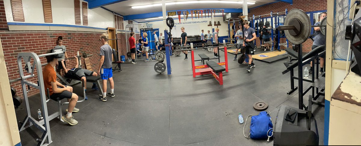 A bunch of students have been getting their morning workouts out in. Come out and join us!