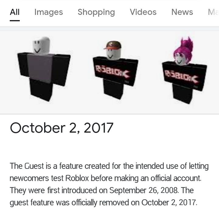 ROBLOX REMOVED GUESTS!! 