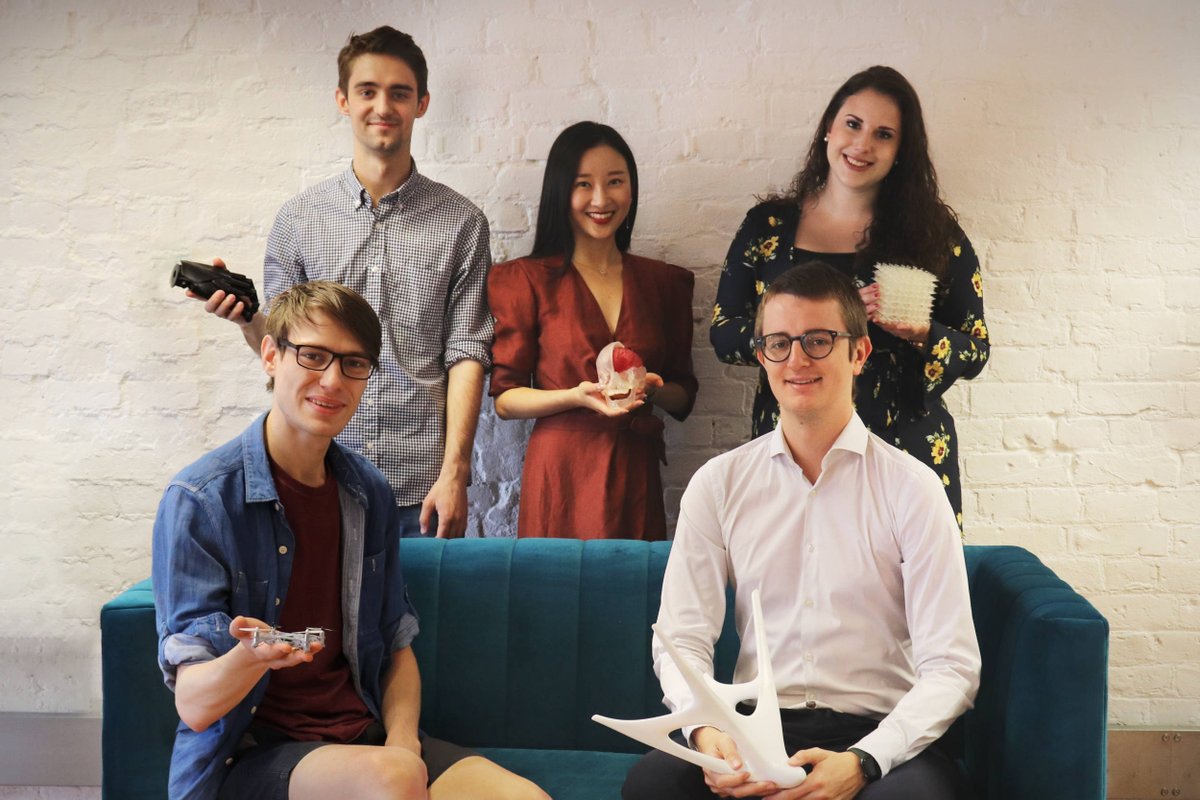 satori3dp's tweet photo. Satori welcomes the newest member of the team, our new Operations Officer Lukas! Rounding up the London-based #innovations team 🙌😎 #3dprinting #startup #techlife #design https://t.co/QApsv8pxWH