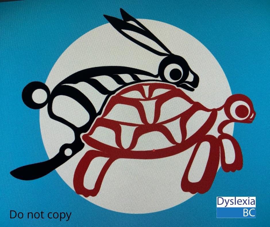 DyslexiaBC's tweet photo. So excited about this image created by Gitxsan artist Bo Smith for #DyslexiaBC Can you guess what it means and what we plan on using it for?? #BoSmith https://t.co/zYW7SVs9YR