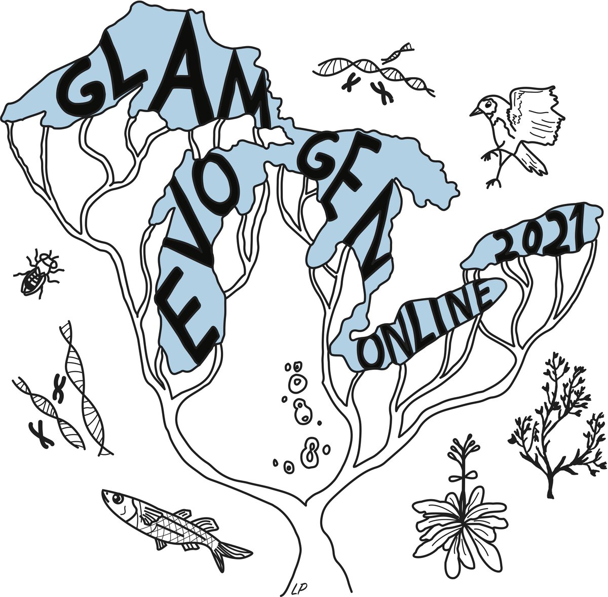 The 2021 Great Lakes Annual Meeting of Evolutionary Genomics is next week! We have a fantastic set of student and postdoc presentations, plus keynote speaker @YazBraimah. 

Registration is free &amp; still open: blogs.rochester.edu/EEB/?page_id=3…

We hope you'll join us at #GLAMevogen!