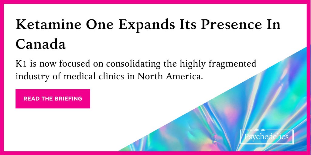 ReponPsych's tweet image. All of the psychedelic news you need this week, explained in The Briefing: reportonpsychedelics.com/ready-ketamine…