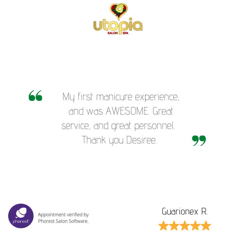 utopiavineland's tweet photo. #utopiavineland #vinelandnj #utopiareviews #clientfeedback https://t.co/1qxx6YEHmY
