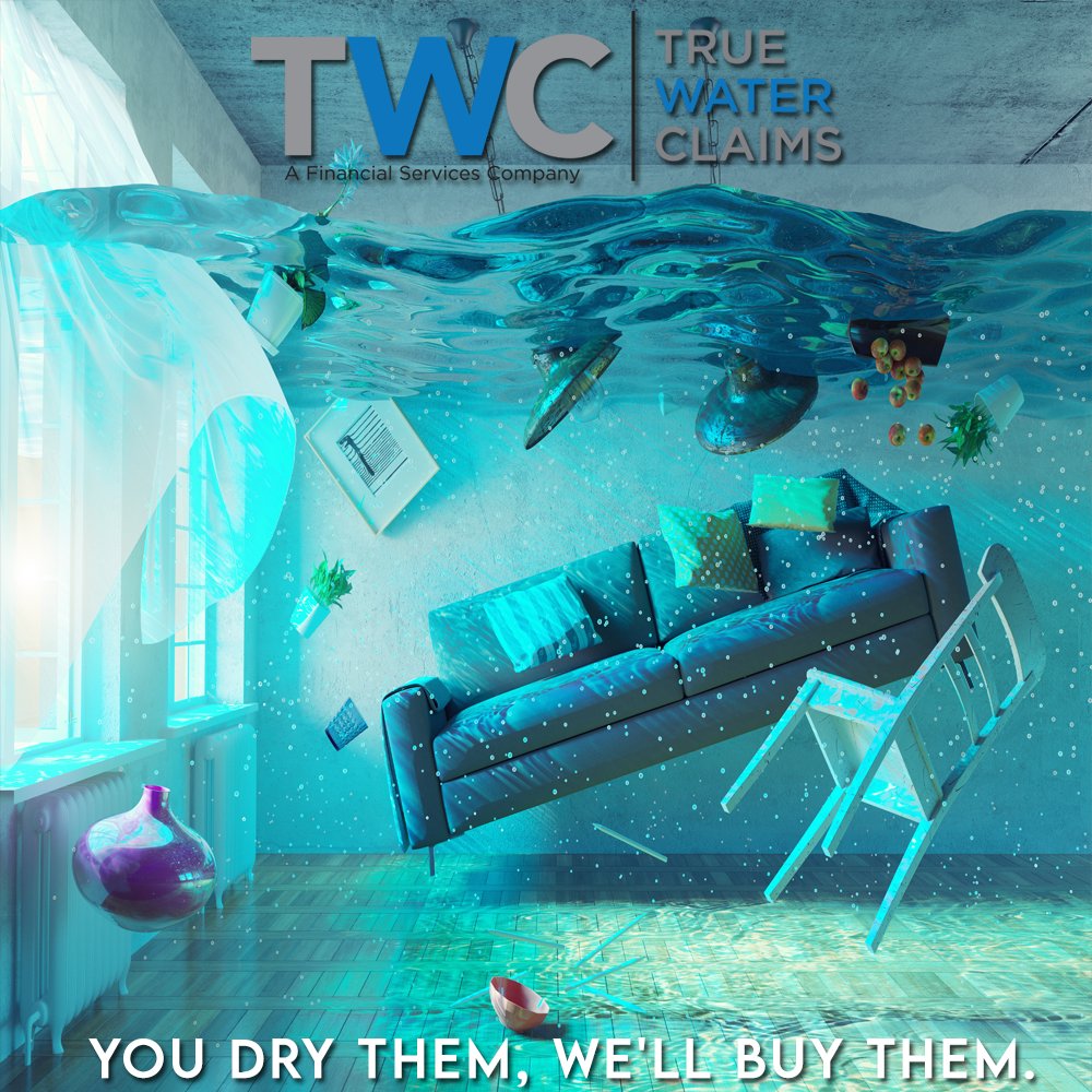 TrueWaterClaims's tweet image. You Dry Them, We'll Buy Them. When your team has restored a property from water damage, call TWC. We will purchase your estimate, putting money straight into your pocket.