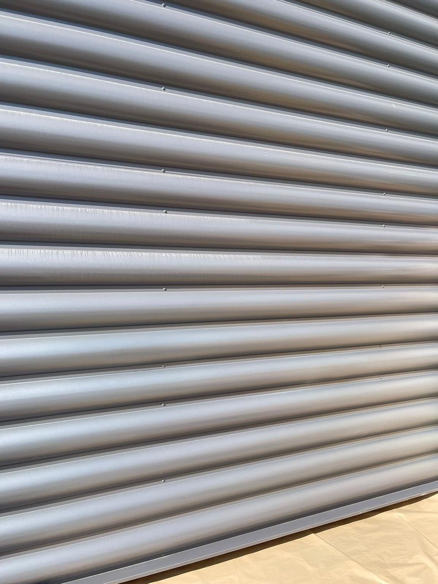 BuckinghamCoat1's tweet image. Lovely little job repairing and respraying this cladding in Burton on Trent.

Not a massive job but an important one as it is the first one completed with the help of our new operative Patrick.

#training #buckinghamcoatings #claddingrepair #paintingcontractor #coatings #ICATS