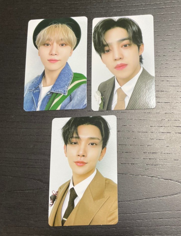 xmhjn_stch's tweet photo. SEVENTEEN INCOMPLETE
トレカ 交換

【譲】
写真のもの
(エスクプス、ジョシュア、スングァン)

【求】
ミン���オ、ミンギュ>>ウォヌ、ディノ

📮郵送希望

ffさんで交換してくれる方いたら
よろしくお願いします！
気軽にリプしてください〜😶 https://t.co/e7FmPqW3M5