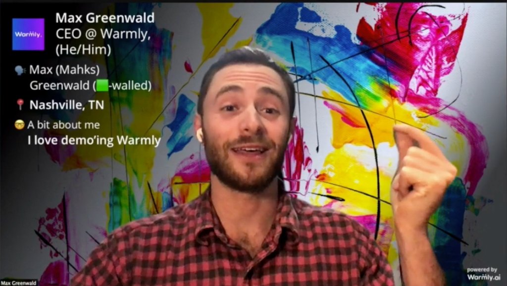 warmlyai's tweet photo. No two people are alike. @Zoom backgrounds 🌄should reflect that. 

We make it easy to show off who you are in every interaction, #showyourtruecolors with #Warmly. 
https://t.co/lmy5CZAjAK https://t.co/Mr8T0dknGo