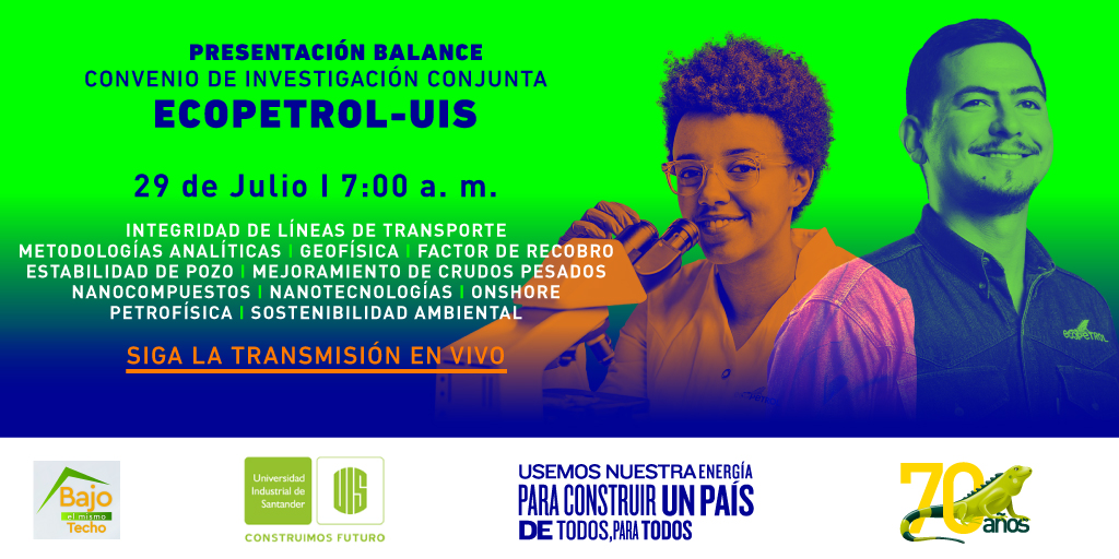 #ComunidadUIS El convenio UIS y Ecopetrol S.A nació con el objetivo de potenciar las capacidades de investigación aplicada, desarrollo tecnológico, aplicación y transferencia de tecnología en el sector de hidrocarburos. 

Participe👉 ow.ly/ASR050FCJfx