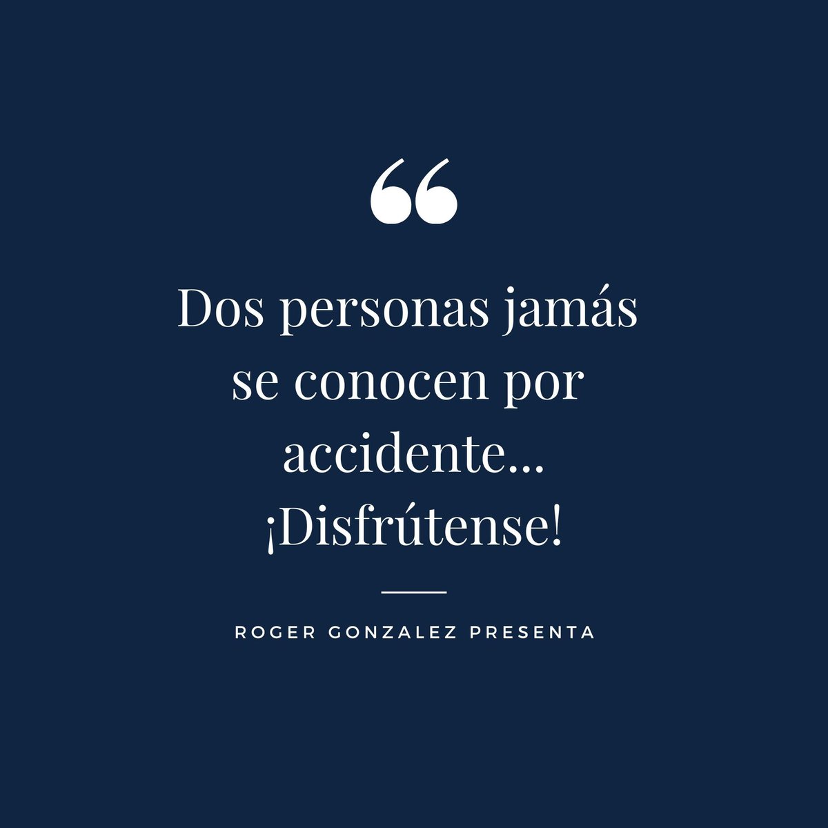 RogerPresenta's tweet photo. ¡Feliz lunes familia! ☀️
#RogerGonzalez
#RogerGonzalezPresenta
#FraseDelDía
#RGP https://t.co/DEh21WSnmZ