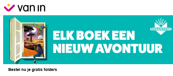 Ingridstes's tweet photo. Ook al bezig met de voorbereiding van volgend schooljaar? Bestel dan zeker de folders met alle info over de Boektopperpakketten. Je mag ze na 15/9 op school verwachten en het #leesplezier kan beginnen.
@UitgeverijVanIn 
#vaninformeert https://t.co/7KLTA6D72s