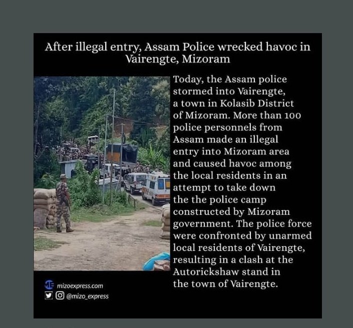 TheLadybird14's tweet photo. #Assamhotfirst
#Assamshotfirst
#respectMizoramland
#respectMizoramPolice https://t.co/aKyNKMREKE