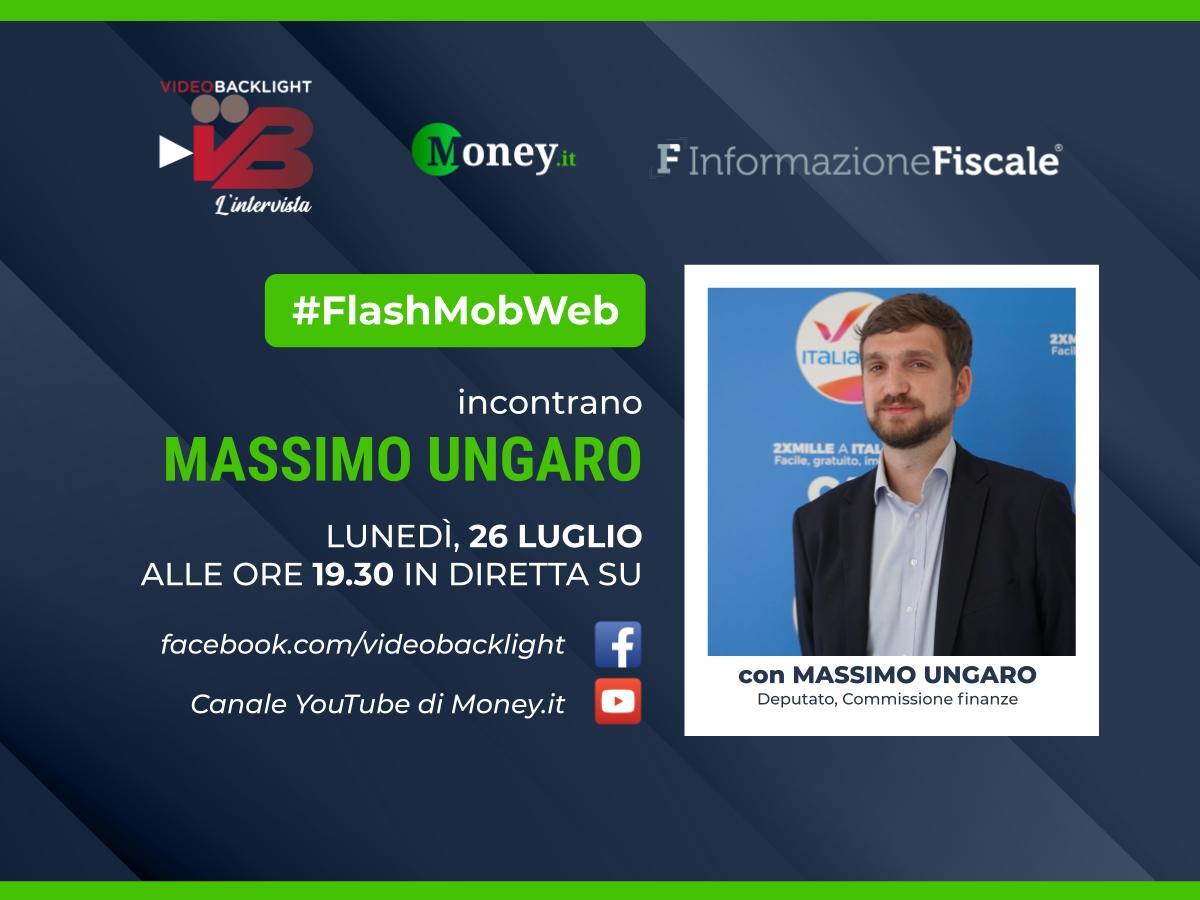 MassimoUngaro's tweet photo. Stasera alle ore 19.30 potete seguire la diretta sul mio profilo Facebook l'intervista con @Money. Vi aspetto!
#flashmobweb https://t.co/v4hKSQ5XRf