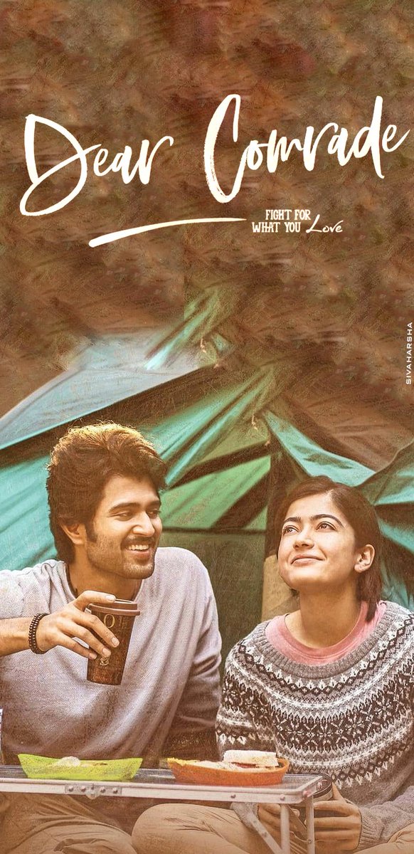 45_ImRo's tweet photo. Fight for what you Love 💞
#2YearsForDearComrade #VijayDeverakonda
#DearComrade
@iamRashmika @TheDeverakonda https://t.co/spFPVNECpt