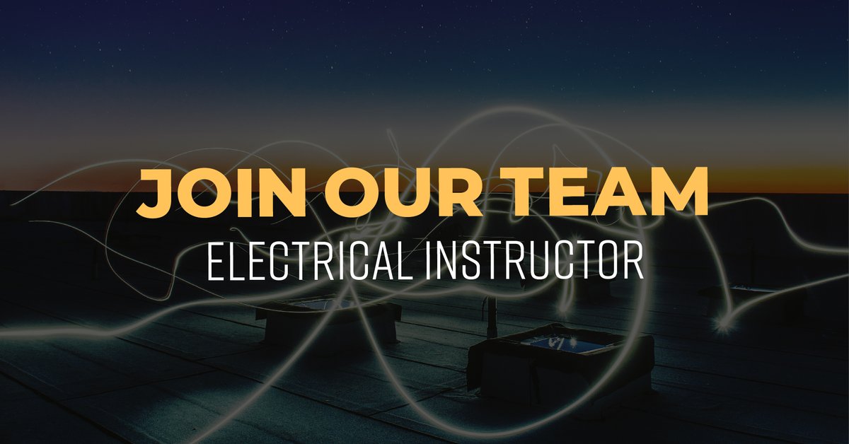 Join our faculty! Work in a positive career  where what you do makes a difference. Please visit the below site for job details and learn how to apply for the Electrical Technology Program instructor position at Perry Tech: perrytech.edu/staff/jobs.html #nowhiring #hiring #electrician
