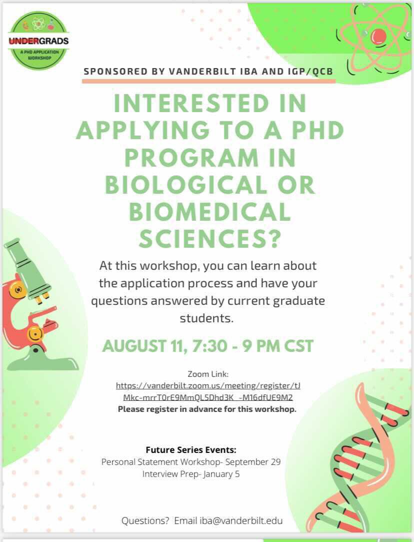 IBA_VU (@iba_vu) on Twitter photo Our first event is August 11th at 7:30pm CT with <a href="/BiomedVandy/">VandyBiomed</a> ➡️ Zoom registration: vanderbilt.zoom.us/meeting/regist… hope to see you there! Our first event is August 11th at 7:30pm CT with <a href="/BiomedVandy/">VandyBiomed</a> ➡️ Zoom registration: vanderbilt.zoom.us/meeting/regist… hope to see you there!