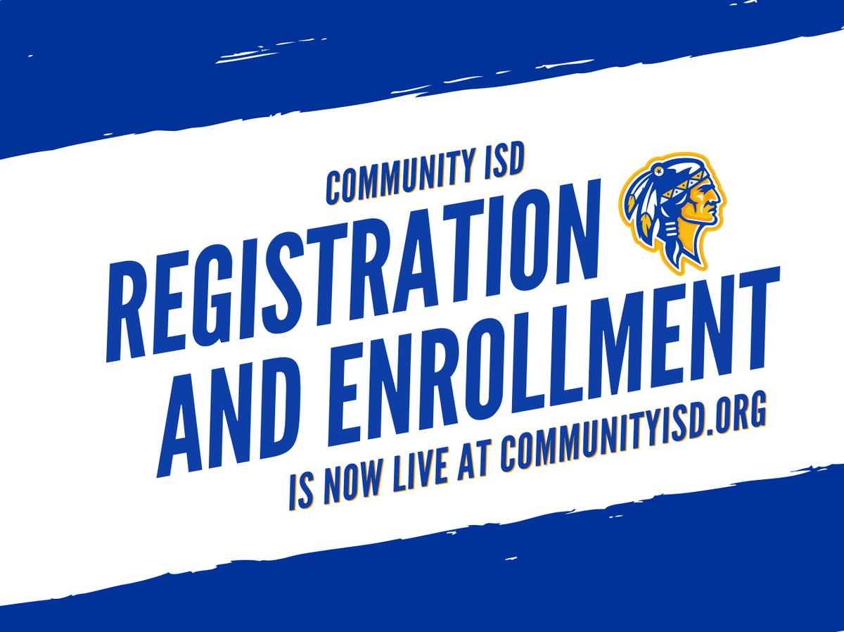 Online registration and enrollment is now live at cisd.tiny.us/main! Just go to our website and click on "online registration."

If your student(s) have ever attended a CISD campus, they are "returning students." If they have not, please click on "new students."

#commUNITY