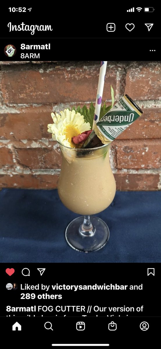 Need to make some time to drop by 8Arm. Tiki + #underberg for the win.