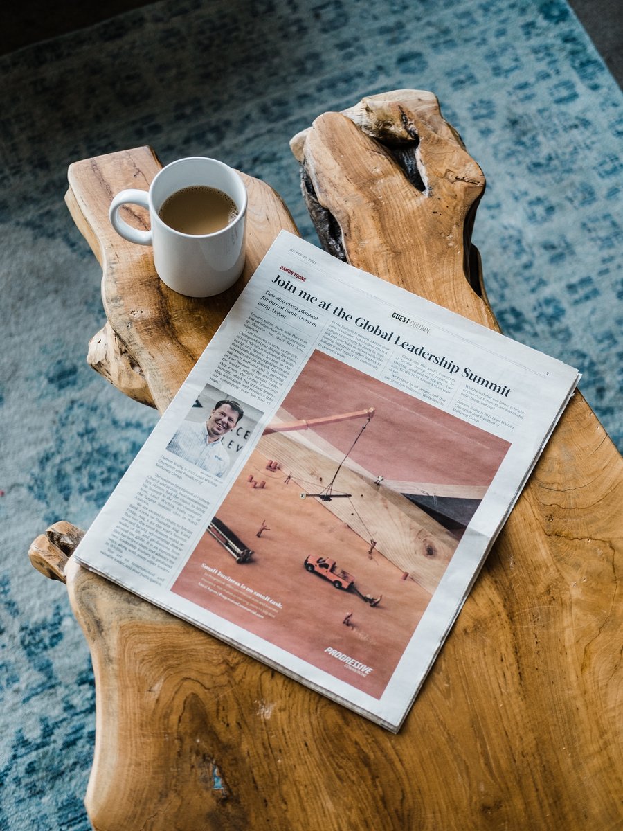 Did you happen to catch <a href="/dy_speaks/">Damon Young</a> article in the <a href="/ICTBizJournal/">Wichita Business Journal</a>? The <a href="/GLNsummit/">Global Leadership Network</a> is less than two weeks away at <a href="/INTRUSTarena/">INTRUST Bank Arena</a>. Are you joining him??
Register: leadwichita.org/gls/