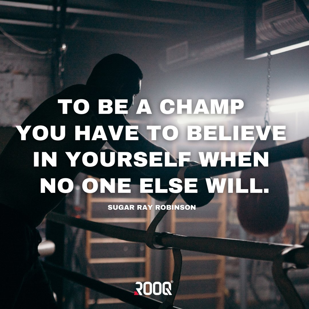 Don’t settle for less than you are capable of. Have faith in your abilities!

#mondaymotivation #inspiration #motivation #boxingquote #boxing #ROOQ