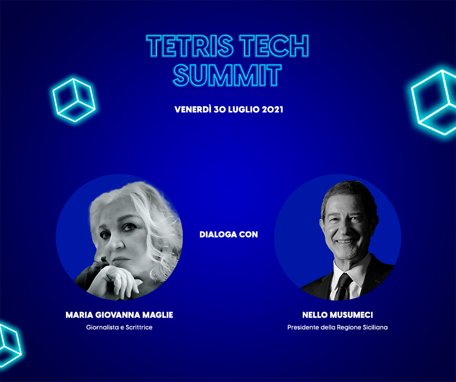 EHT (@eht_italia) on Twitter photo Al #TetrisTechSummit avremo l’onore di ospitare il Presidente della Regione Siciliana @Musumeci_Staff e l’opinionista e scrittrice <a href="/mgmaglie/">Mariagiovanna Maglie</a>.
𝗦𝗲𝗴𝘂𝗶 𝗹’𝗲𝘃𝗲𝗻𝘁𝗼 𝘀𝘂𝗶 𝗻𝗼𝘀𝘁𝗿𝗶 𝗰𝗮𝗻𝗮𝗹𝗶 𝘀𝗼𝗰𝗶𝗮𝗹! Al #TetrisTechSummit avremo l’onore di ospitare il Presidente della Regione Siciliana @Musumeci_Staff e l’opinionista e scrittrice <a href="/mgmaglie/">Mariagiovanna Maglie</a>.
𝗦𝗲𝗴𝘂𝗶 𝗹’𝗲𝘃𝗲𝗻𝘁𝗼 𝘀𝘂𝗶 𝗻𝗼𝘀𝘁𝗿𝗶 𝗰𝗮𝗻𝗮𝗹𝗶 𝘀𝗼𝗰𝗶𝗮𝗹!
