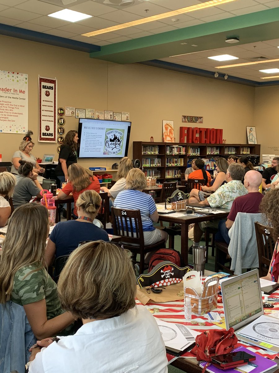AClardyGRREC's tweet photo. Ashley Barnes, Mental Health Counselor for WCPS sharing information on mental health concerns and self care with @bristowelem teachers #selfcarepriority #mentalhealthmatters https://t.co/oTTSmaVwNa
