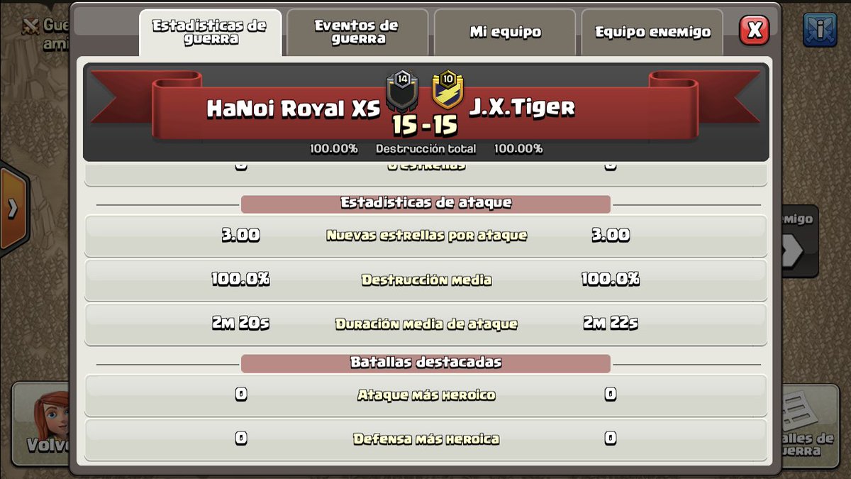 Tremendous war we just had against <a href="/JXT_coc/">J.X.Tiger</a> a pleasure to enjoy battles like this with such a strong rival

respect guys🤝🔥

<a href="/LICCOC/">LIC</a>