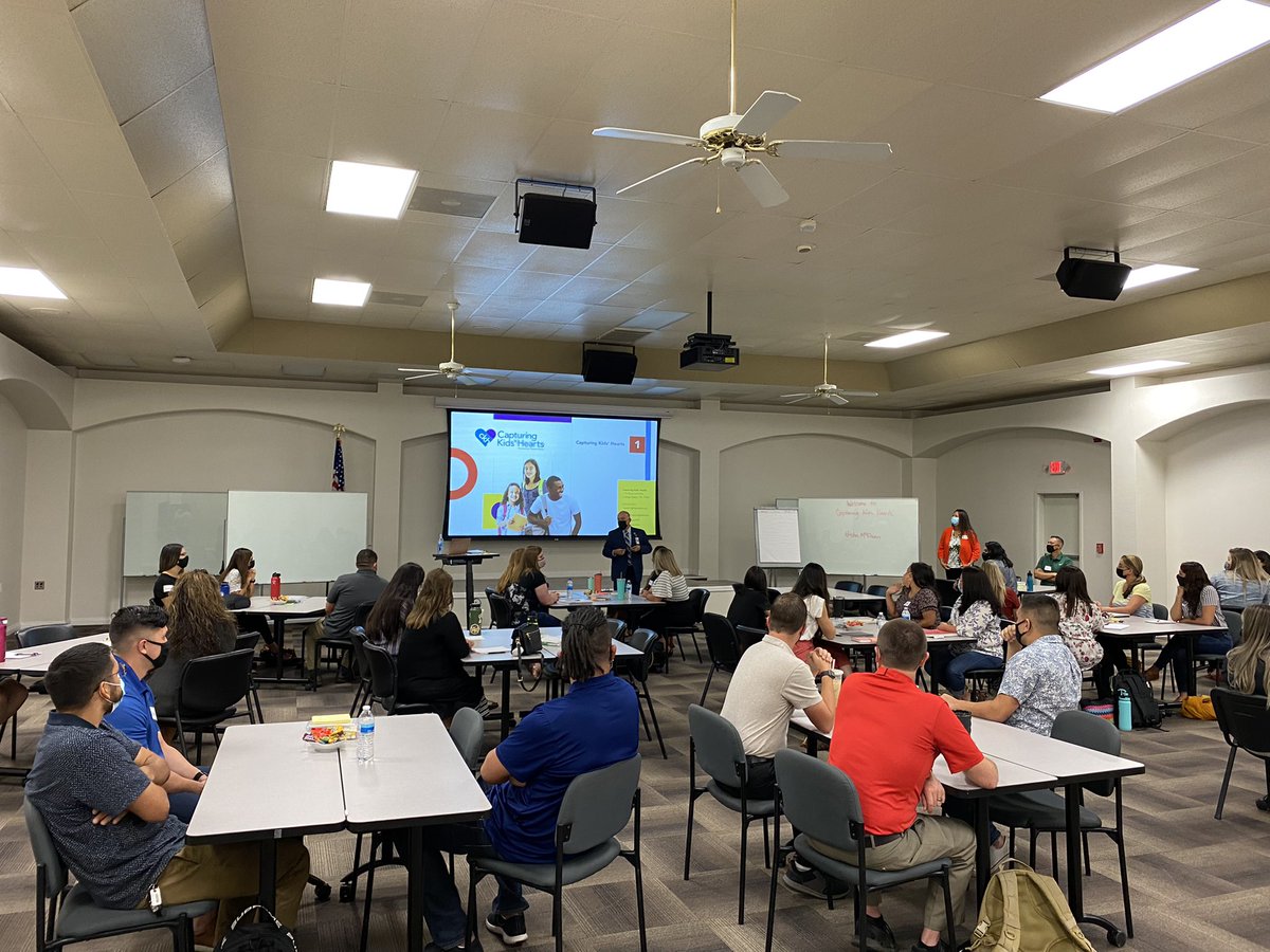 So excited to welcome staff back to the school year! Kicking off with @ckhflippengroup training! Lots of energy in the room! @Burtonsuper2018