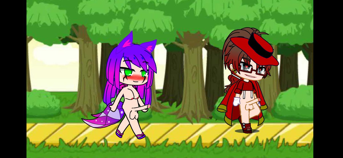 MinceMino's tweet photo. Me and @naugthynekofut3 on a nude nature hike! https://t.co/gD12Ep9PCq
