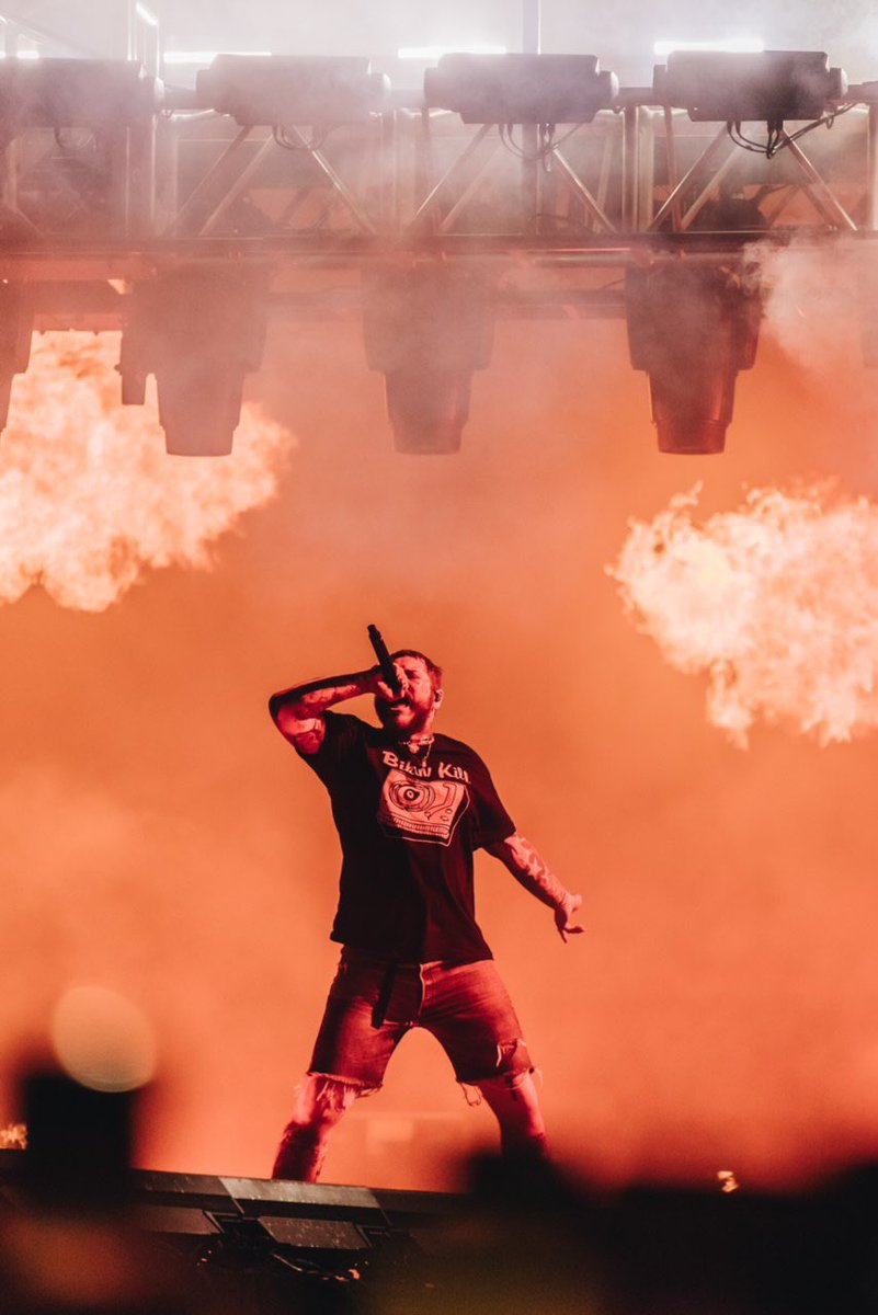 RollingLoud's tweet photo. Stoney @PostMalone 🔥 https://t.co/mpbthVSV29